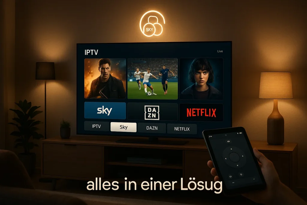 iptv sky dazn netflix