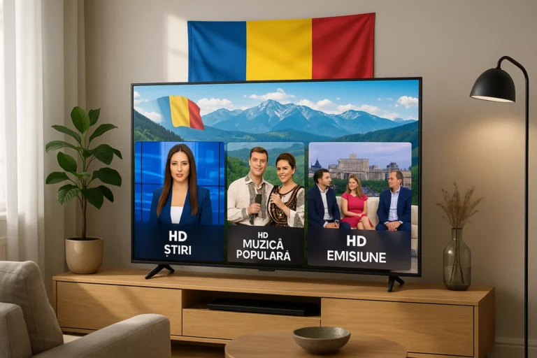 Rumänische TV Sender IPTV – Top Qualität