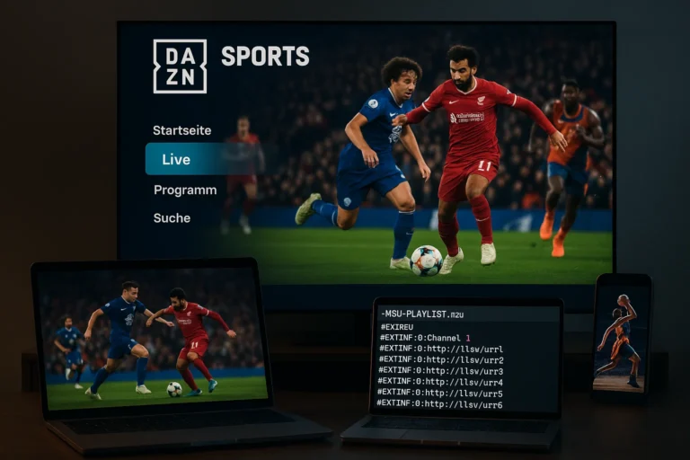 dazn iptv m3u