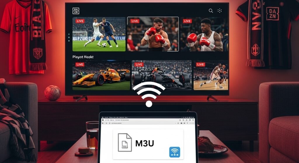 dazn m3u