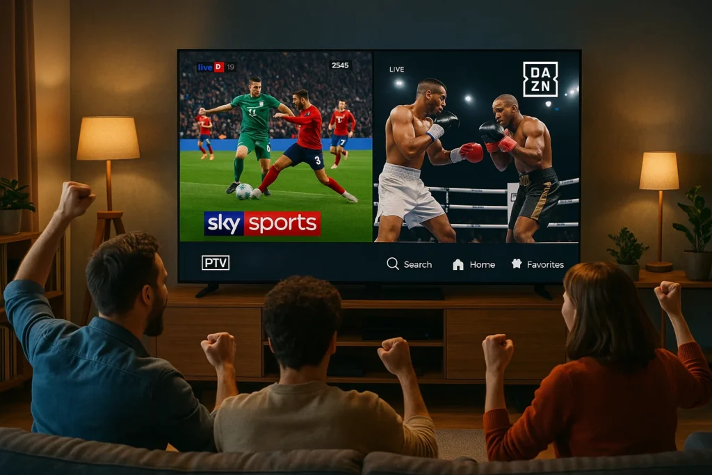 ip tv sky dazn