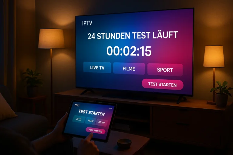 IPTV 24 Stunden Test – Jetzt IPTV rund um die Uhr testen