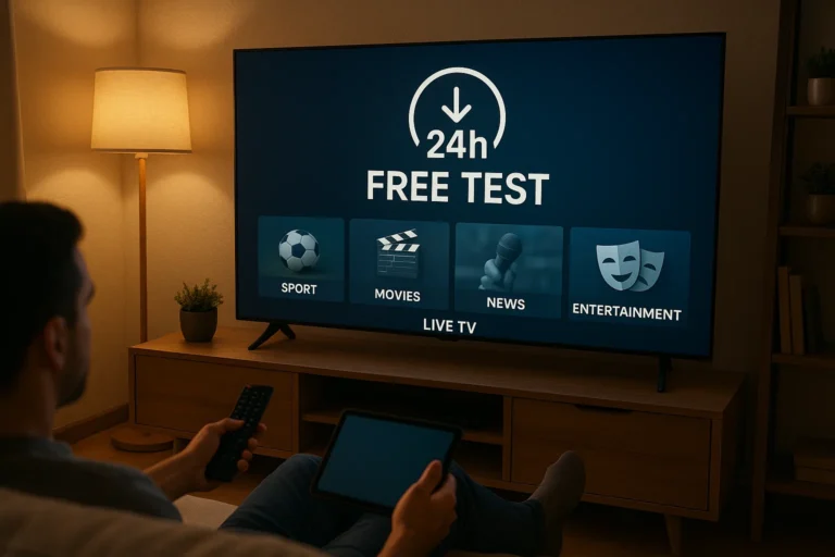 IPTV 24 Stunden testen – IPTV 24h gratis testen