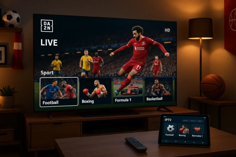 IPTV Anbieter DAZN – Sport und IPTV perfekt vereint
