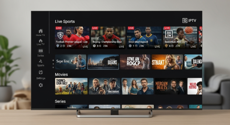 IPTV mit DAZN – Sport, Filme, Serien in einem Paket