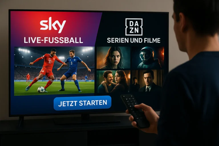IPTV mit Sky und DAZN