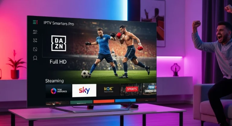 IPTV Smarters Pro DAZN – Sehen Sie DAZN & Sky in bester Qualität