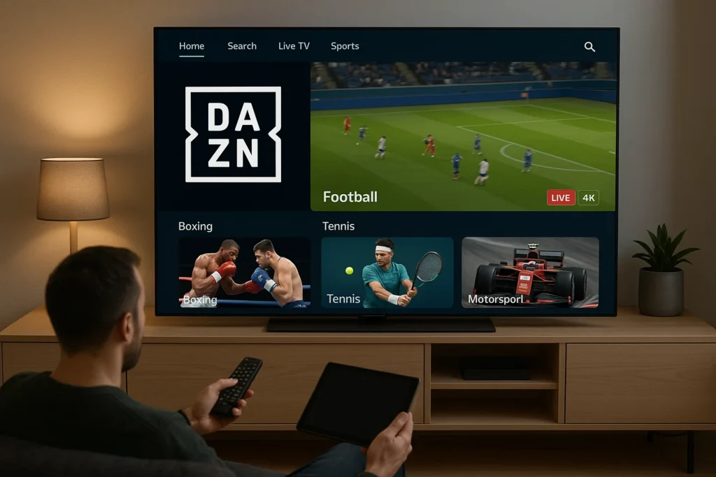 smart iptv dazn