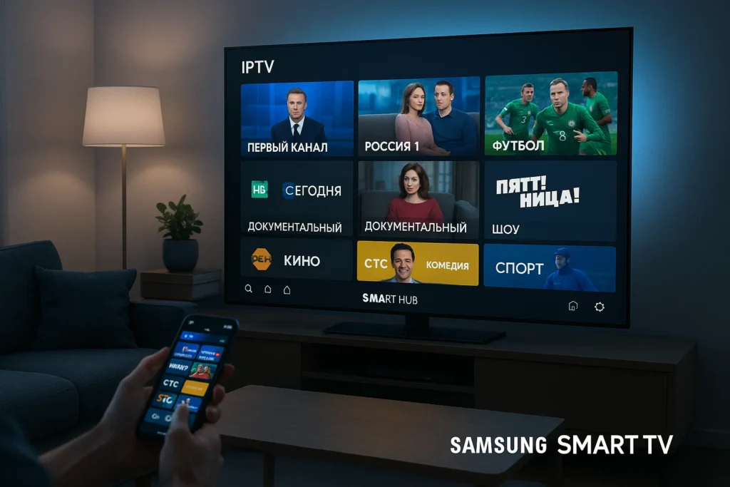 iptv samsung smart tv russisch