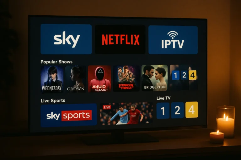 IPTV Sky Netflix – Alles in einem: Sky, Netflix & IPTV