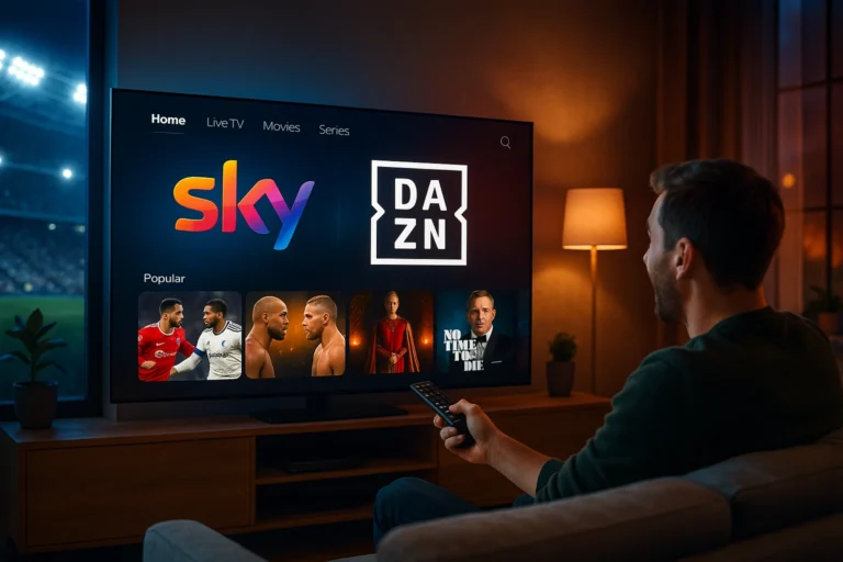 IPTV Sky und DAZN – Alle Highlights auf einer Plattform