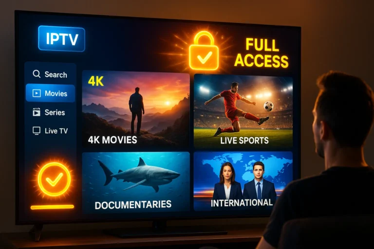 Alles freischalten – genießen Sie Ihr IPTV in voller Stärke