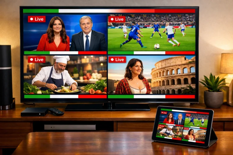 IPTV Italy – Italienische TV Sender live schauen online
