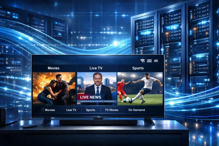 Leistungsstarker IPTV Server – Stabiles Streaming ohne Ausfälle