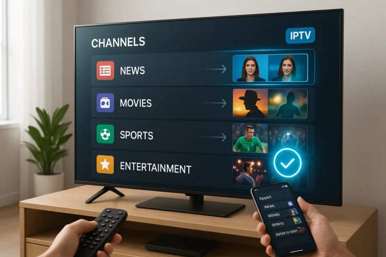 Smart IPTV Senderliste – schnell sortiert und startklar